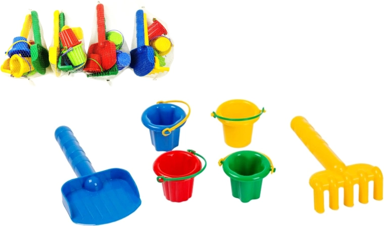 Liivakomplekt L labida, reha ja miniämbritega