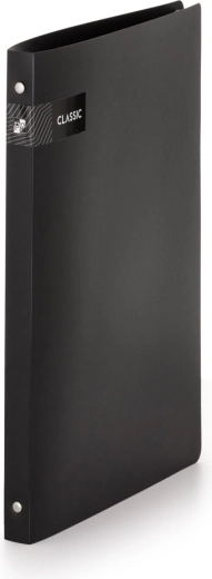 A4 Binder with 4-Ring Mechanism Classic Black
