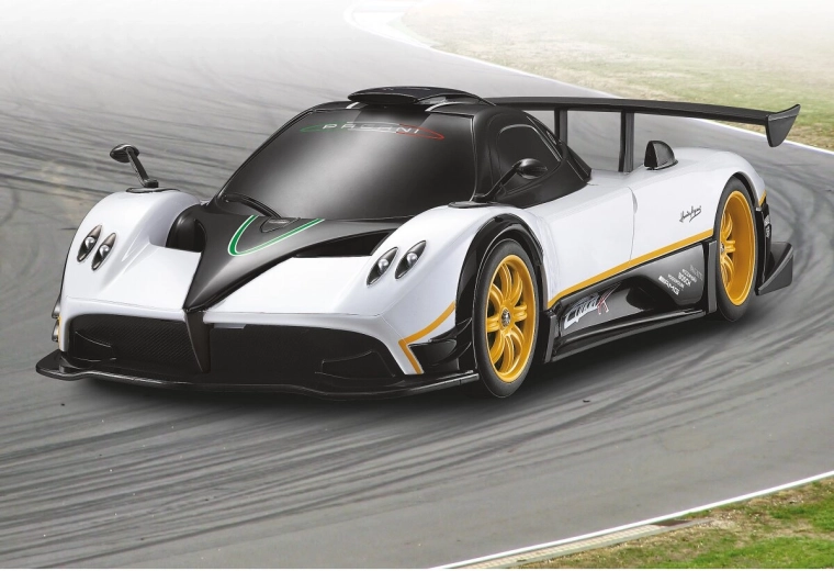 Racing character: up to 9 km/h and a stable chassis