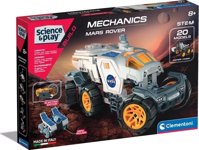 Construction Mars vehicle with mechanical laboratory CLEMENTONI Science&Play