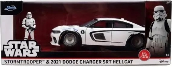Jada Star Wars Dodge Charger R/T 1:24 Stormtrooperi figuuriga