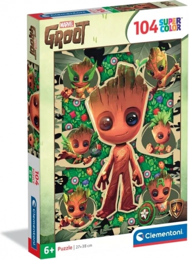 Puzzle Clementoni Super Color 104 tükki – MARVEL Groot