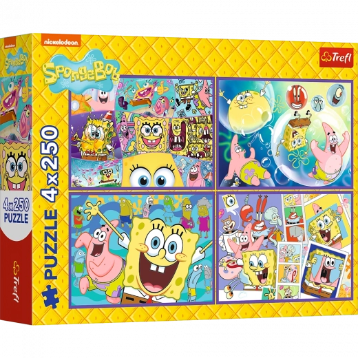 Pusle 4x250 SpongeBobi pöörane maailm