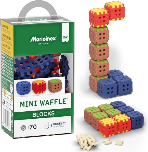 Mini Waffle Blocks Building Set 70 pieces MARIOINEX