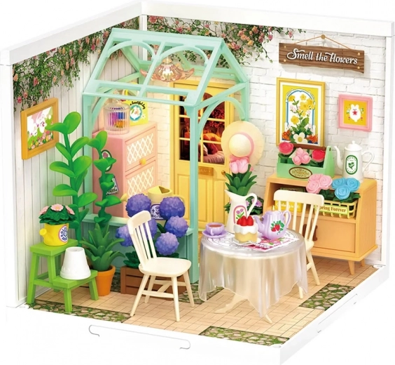 Miniature House Blooming Tea Garden – ROLIFE SUPER CREATOR