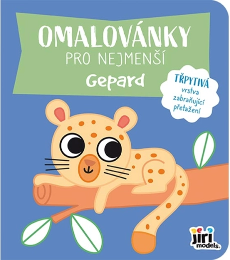 Värviraamat kõige väiksematele – gepard