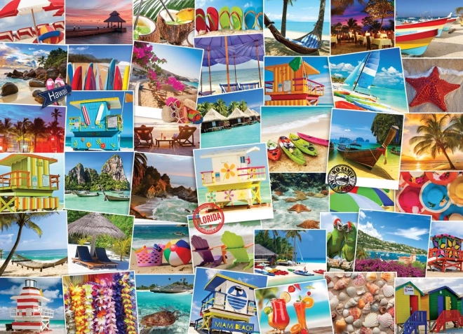 Eurographics pusle Globetrotter – rannad, 1000 tükki