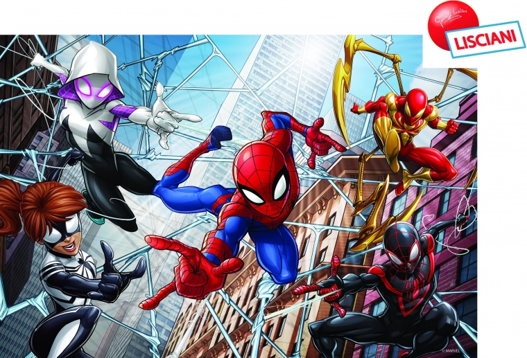 Kahepoolne pusle SPIDER-MAN 60 tükki