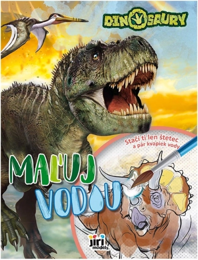 Maxi maali veega dinosaurused – maagilised vesivärvimispildid