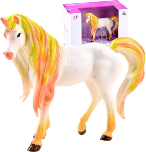 Rainbow-Maned Unicorn Figurine – Unicorn