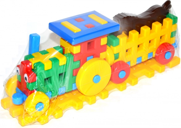 Plastist ehituskomplekt – traktor