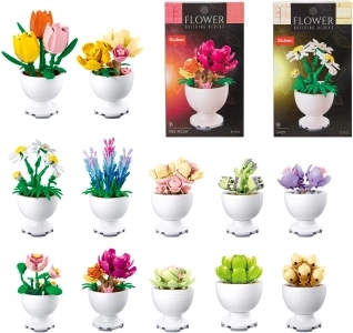 Flower Building Block Set