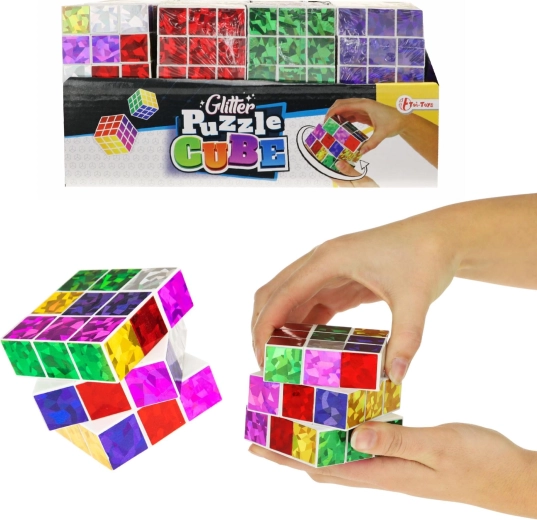 Metallikläikiv maagiline kuubik 3×3×3 – 1 tk