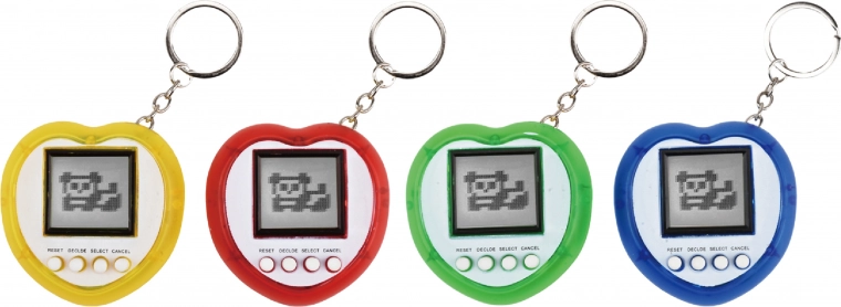 Electronic pet in heart shape 7 cm
