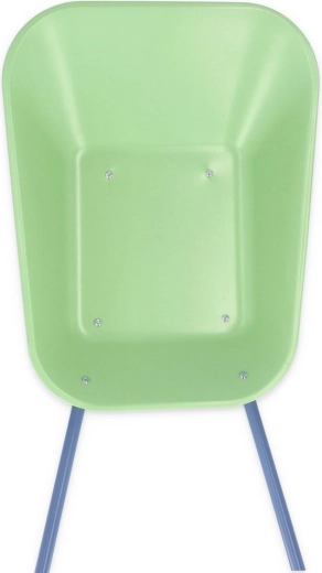 Spacious tray for sand, leaves and toys