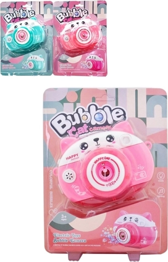 Cat Camera Bubble Blower