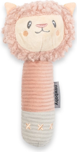 Squeaky plush toy with teether llama NEW BABY