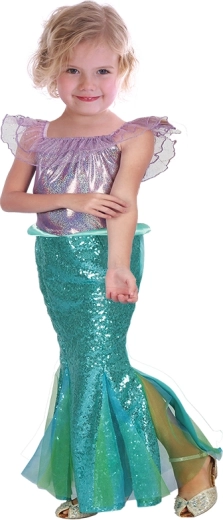 Children’s Mermaid Costume (height 92–104 cm) – Sparkys