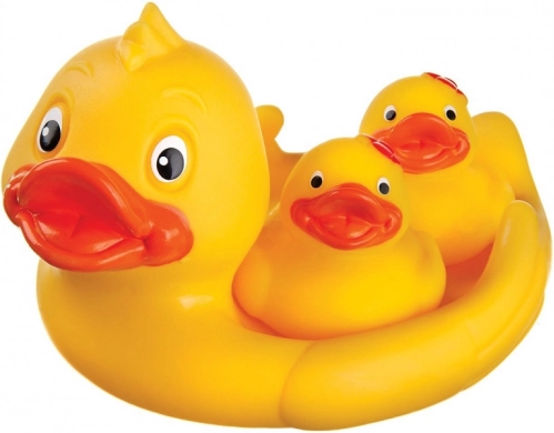 Rubber Duckies for Bath with Soap Holder Hencz Toys