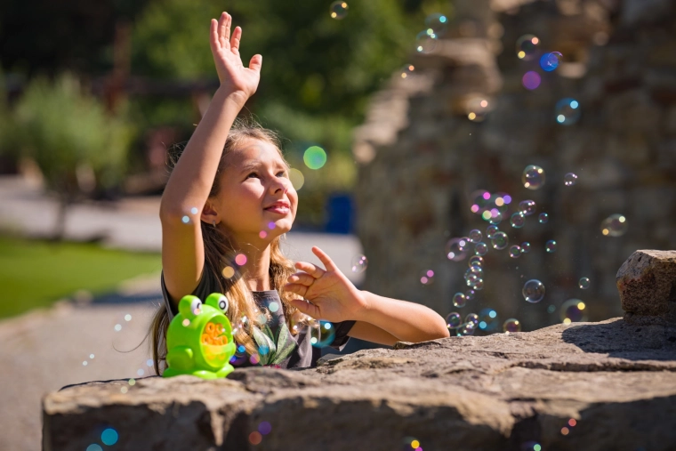 Carefree outdoor fun