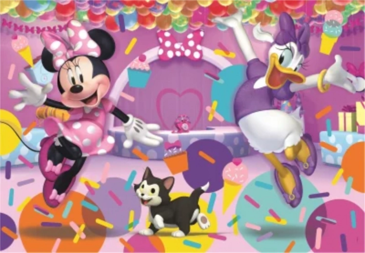 Puzzle Minnie and Daisy at the Celebration 104 Pieces