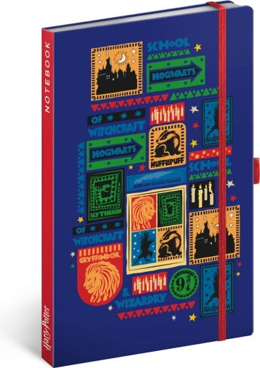 Notique Harry Potteri Sigatüüka jooneline märkmik 13 × 21 cm