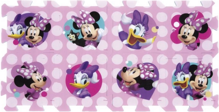 Vahust puslealuspõrand Minnie Mouse 118,5 × 61,5 cm