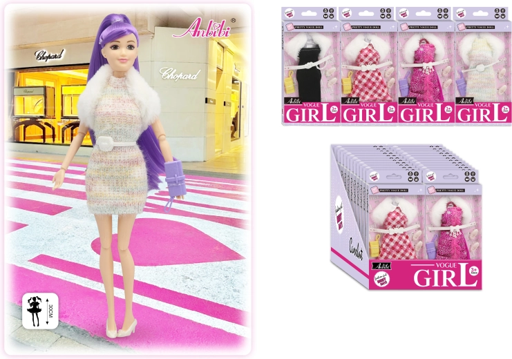 Fashion dresses for 30 cm dolls – multiple styles