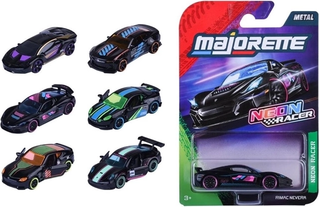 Majorette Neon Racer Premium miniatuurne auto 7,5 cm (1 tk)