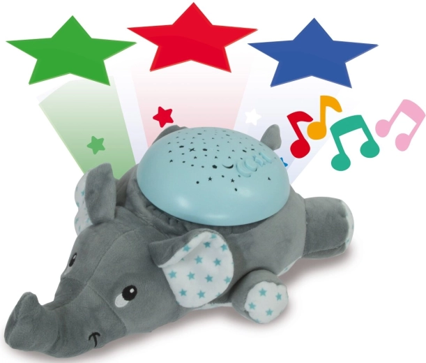 Jamara öine LED-öölamp projektoriga Dreamy elevant – 1 tk