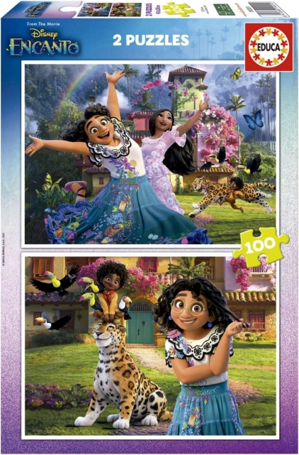 Puzzle EDUCA Encanto 2x100 tükki