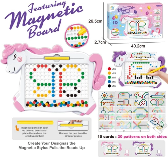 Magnetic Unicorn Board for Kids