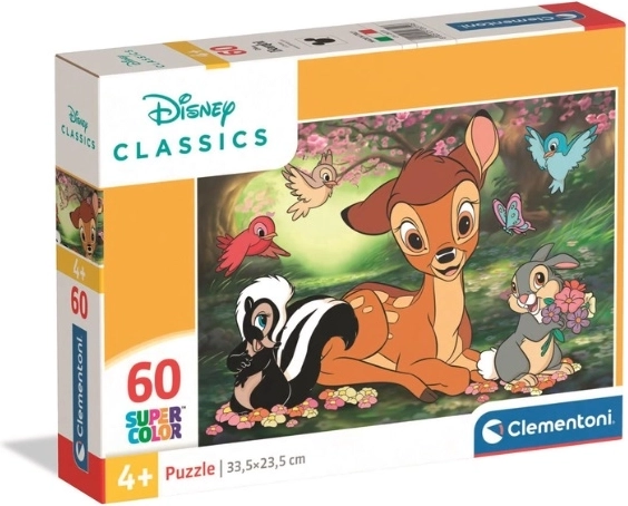 Clementoni SuperColor Bambi puzzle (60 pieces)