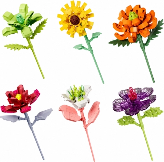 A decorative flower you build yourself