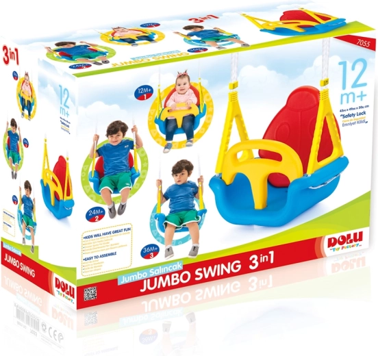 3-in-1 swing that grows with your child