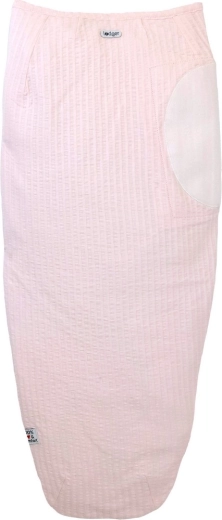 Quick and secure swaddling thanks to hook-and-loop fasteners