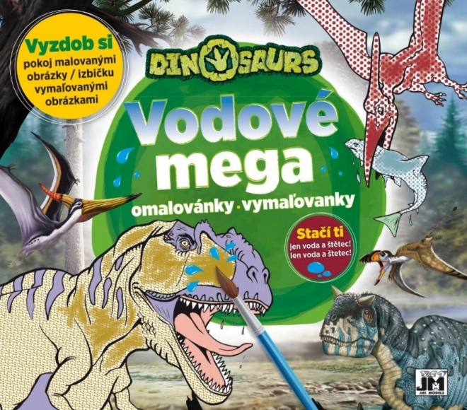 JIRI MODELS Veega värvitavad pildid Dinosaurused