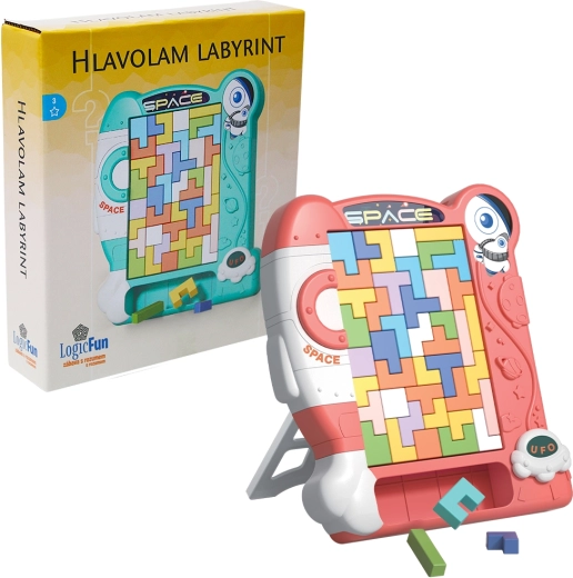 Wooden brain teaser logical puzzle Sparkys