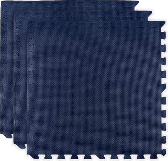 HUMBI vahtmatt 180×60, suured veekindlad pusletükid, turvaline, 3 tk, tumesinine