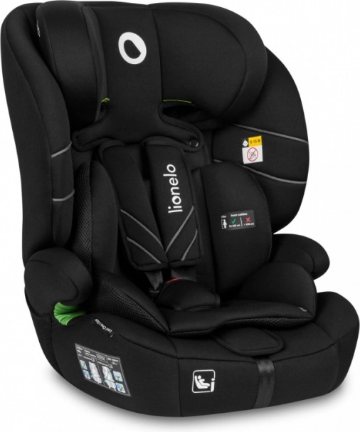 Lionelo Levi One i-Size car seat Black Carbon 76–150 cm