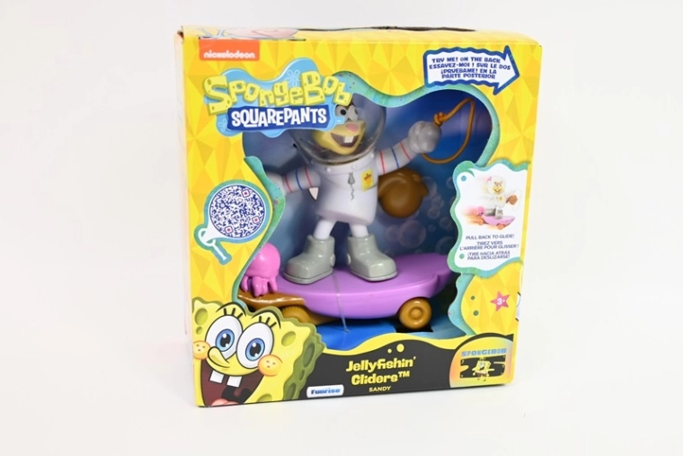 SpongeBob SquarePantsi figuur Sandy rula peal Jellyfishin’ Gliders