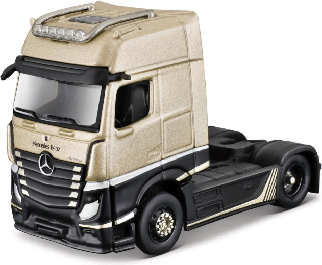 Maisto Mercedes-Benz Actros 1851 kuld-must 1:64