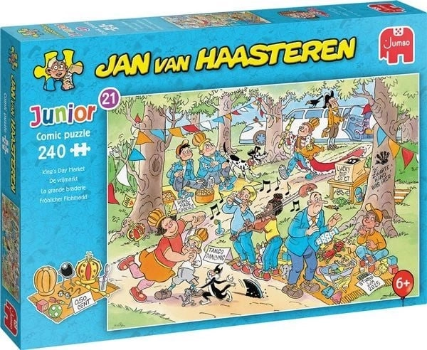 JUMBO pusle Jan van Haasteren Junior Kuninglik turg, 240 tükki