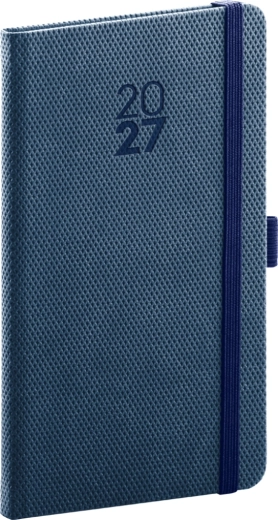 Notique taskudiaraamat Diamante 2027 sinine 9 × 15,5 cm