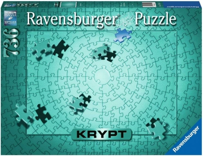 Ravensburger pusle Krypt Metallic Mint 736 tükki