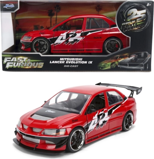 Jada Toys Fast & Furious Mitsubishi Lancer Evolution IX 2006 die-cast model 1:24 - 1 piece