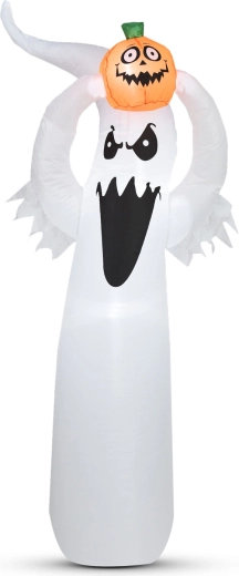 180 cm kõrgune LED-valgustusega täispuhutav Halloweeni kummitus