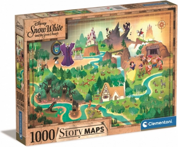 Pusle 1000 tükki – Lumivalgeke Story Maps Clementonilt