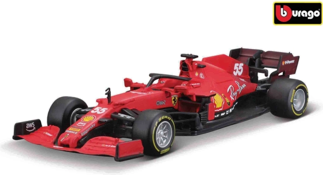 Ferrari Racing F1 SF21 Carlos Sainzi kiivriga