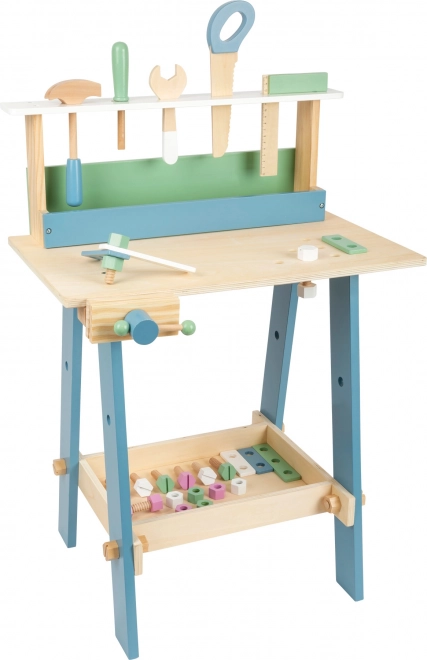 Puidust tööpink Nordic — laste töökoja small foot